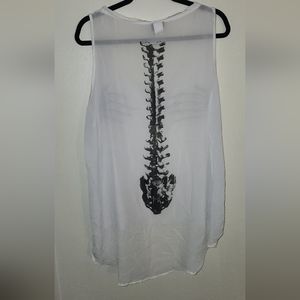 Torrid Skeleton tank top